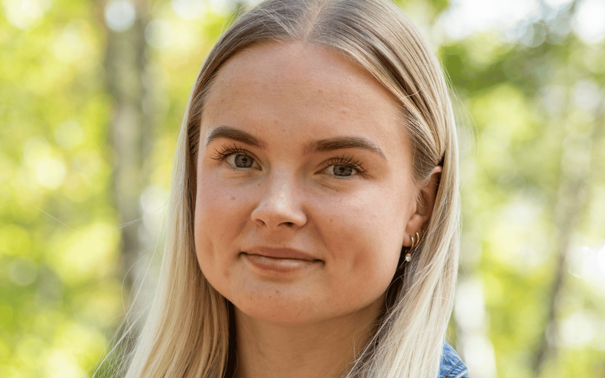 Milla Hallden Elevassistent porträtt
